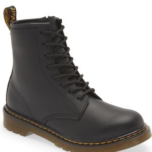 Doc Martens classic boot, size 4 US. Worn once for 15 mins for family pics